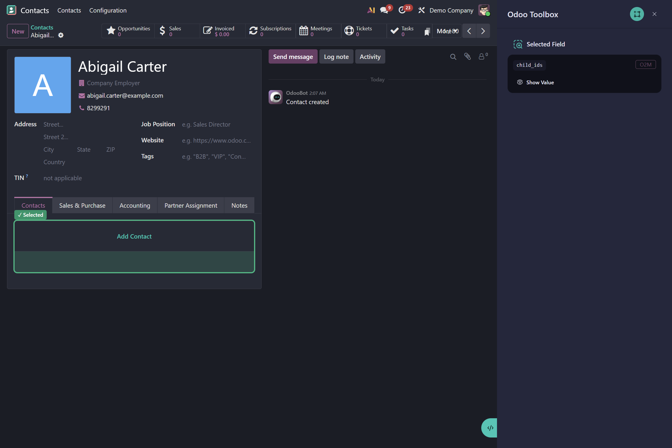 Technical Sidebar - inspection mode